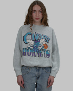 (S/M) 80s Charlotte Hornets