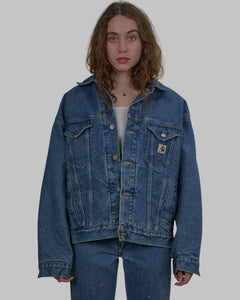 (L) 90s Carhartt Denim Jacket