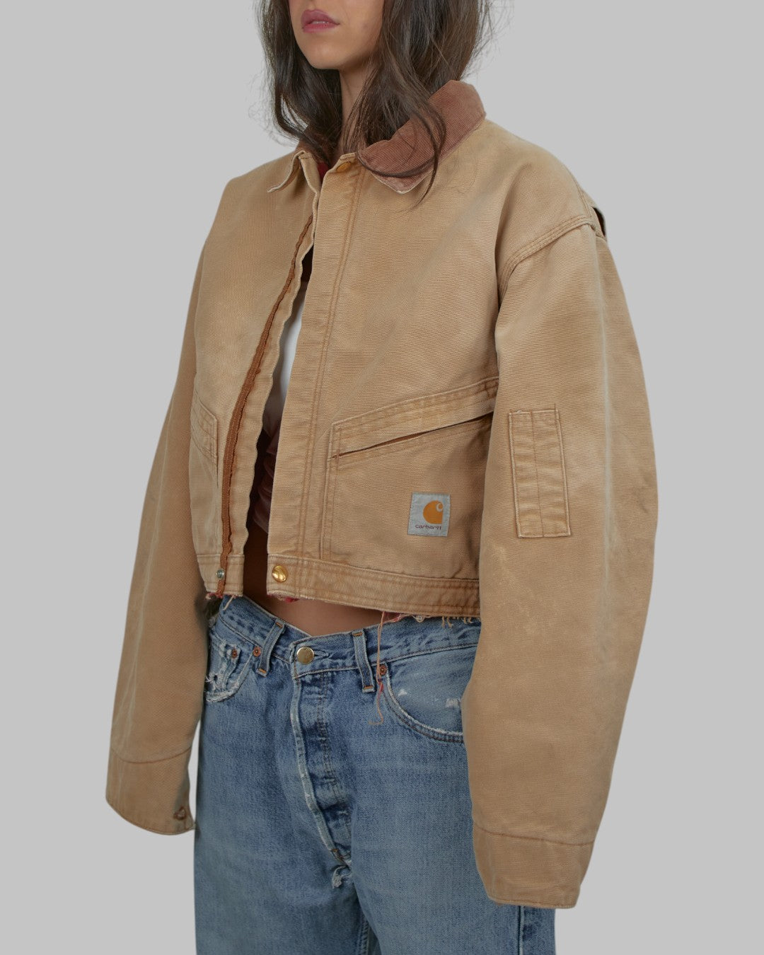 (M) 90s Carhartt Cropped Jacket