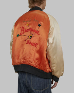 (XL) 80s Brentwood Bowl Satin Jacket