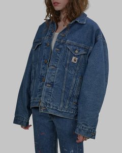 (L) 90s Carhartt Denim Jacket