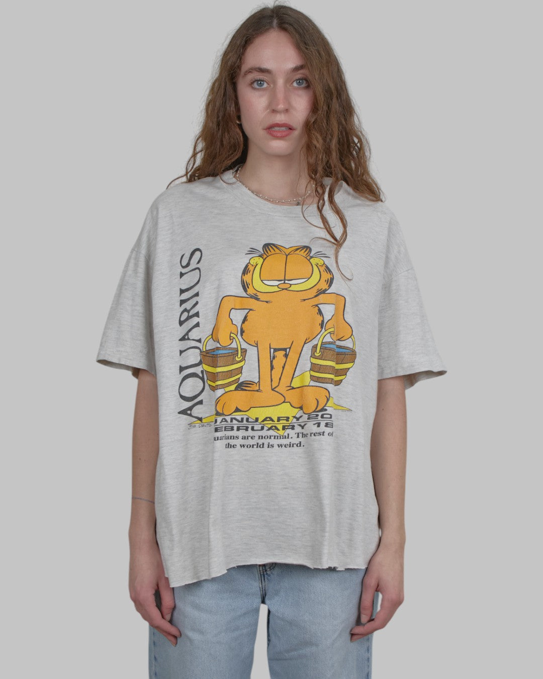 (XL) 90s Aquarius Garfield