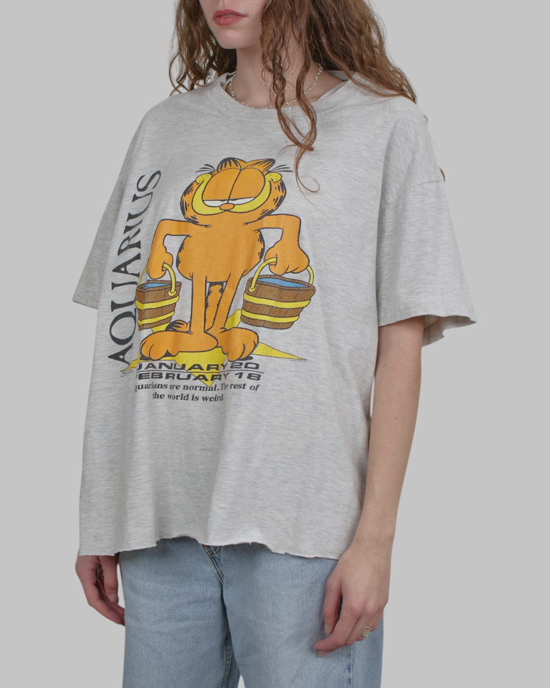 (XL) 90s Aquarius Garfield