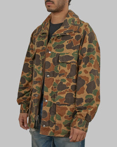 (L) 90s Camo Coat