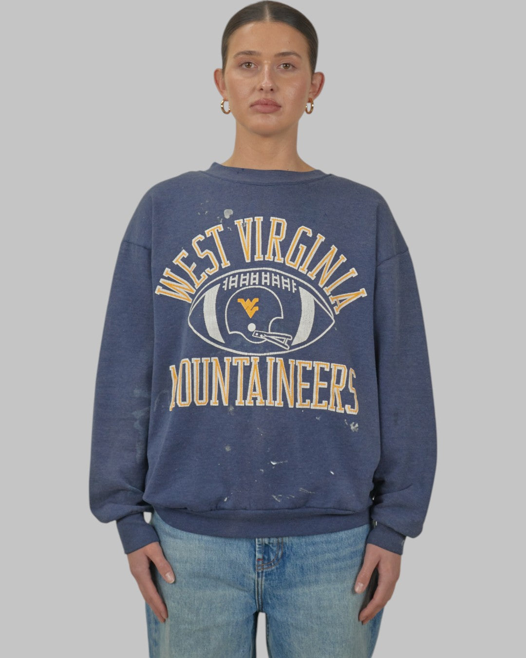 (M) 80s West Virginia Mountaineeers