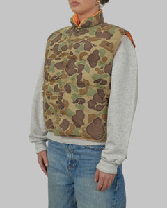 (S/M) 80s Camo Vest