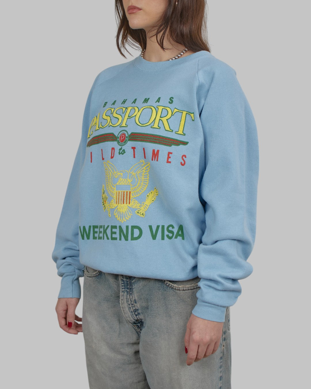 (M) 90s Bahamas Passport Weekend Visa