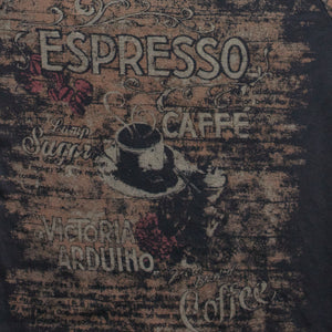(M) 00s Espresso Baby Tee