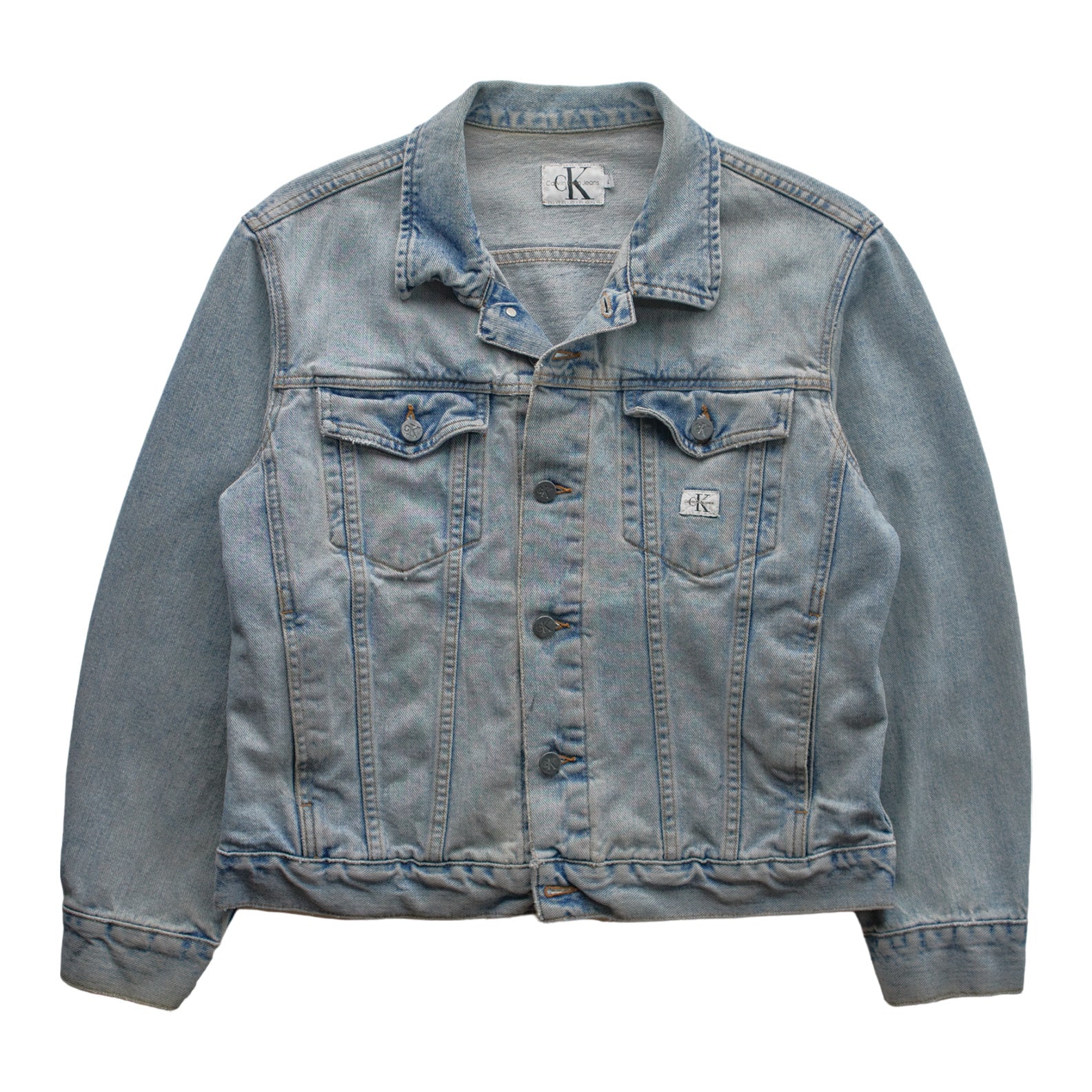 (L) 90s Calvin Klein Denim Jacket