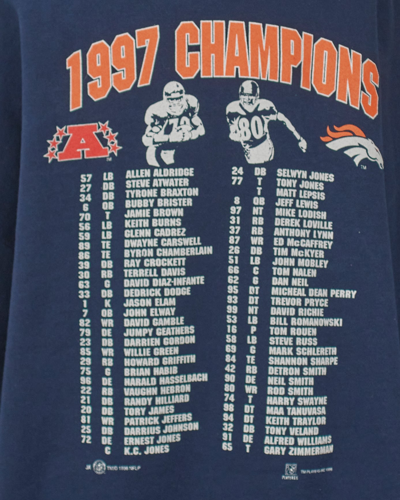 (XXL) 1997 Denver Broncos