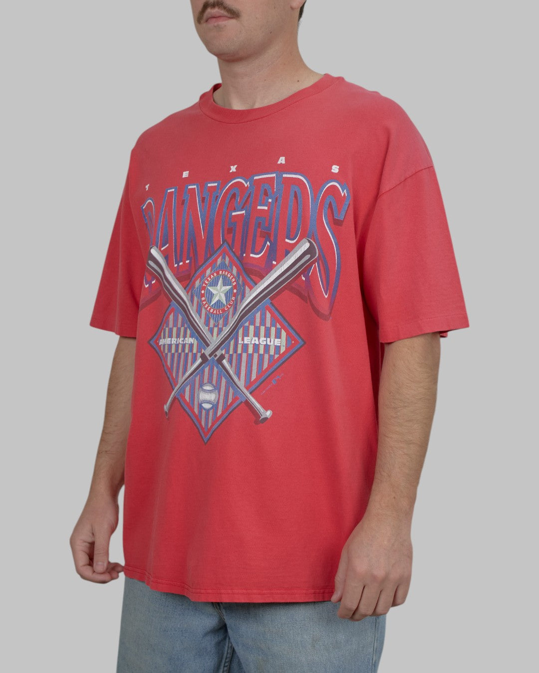 (XL) 90s Texas Rangers
