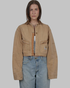 (S/M) 80s Cropped Carhartt Jacket