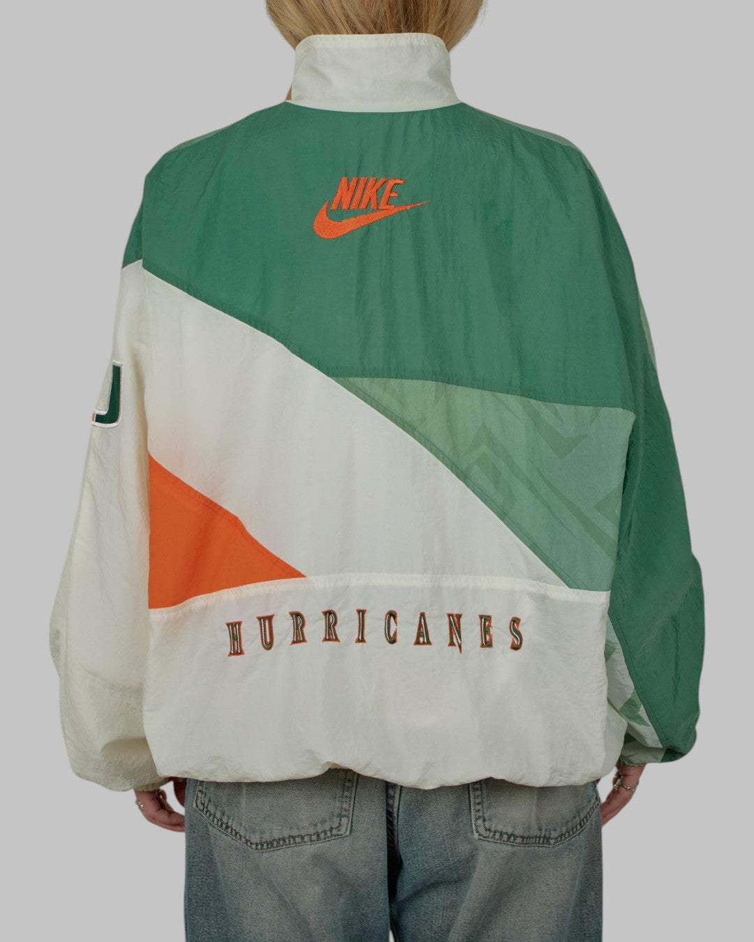 (L/XL) 90s University of Miami Hurricanes