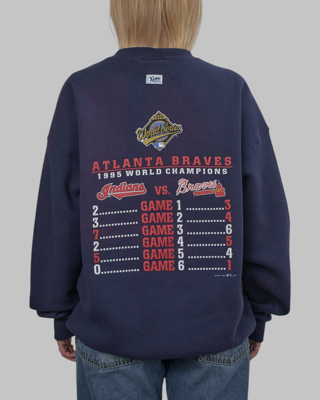 (L/XL) 1995 Atlanta Braves