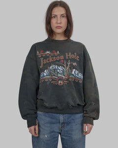 (M/L) 90s Jackson Hole Wyoming