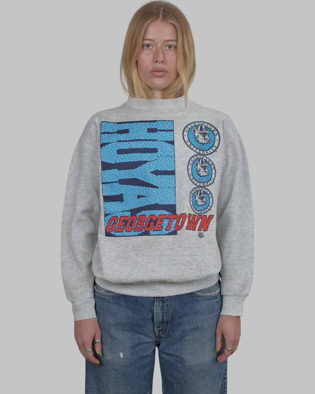 (S/M) 90s Georgetown Hoyas