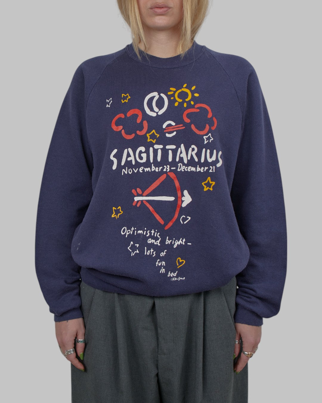 (M/L) 90s Sagittarius Zodiac