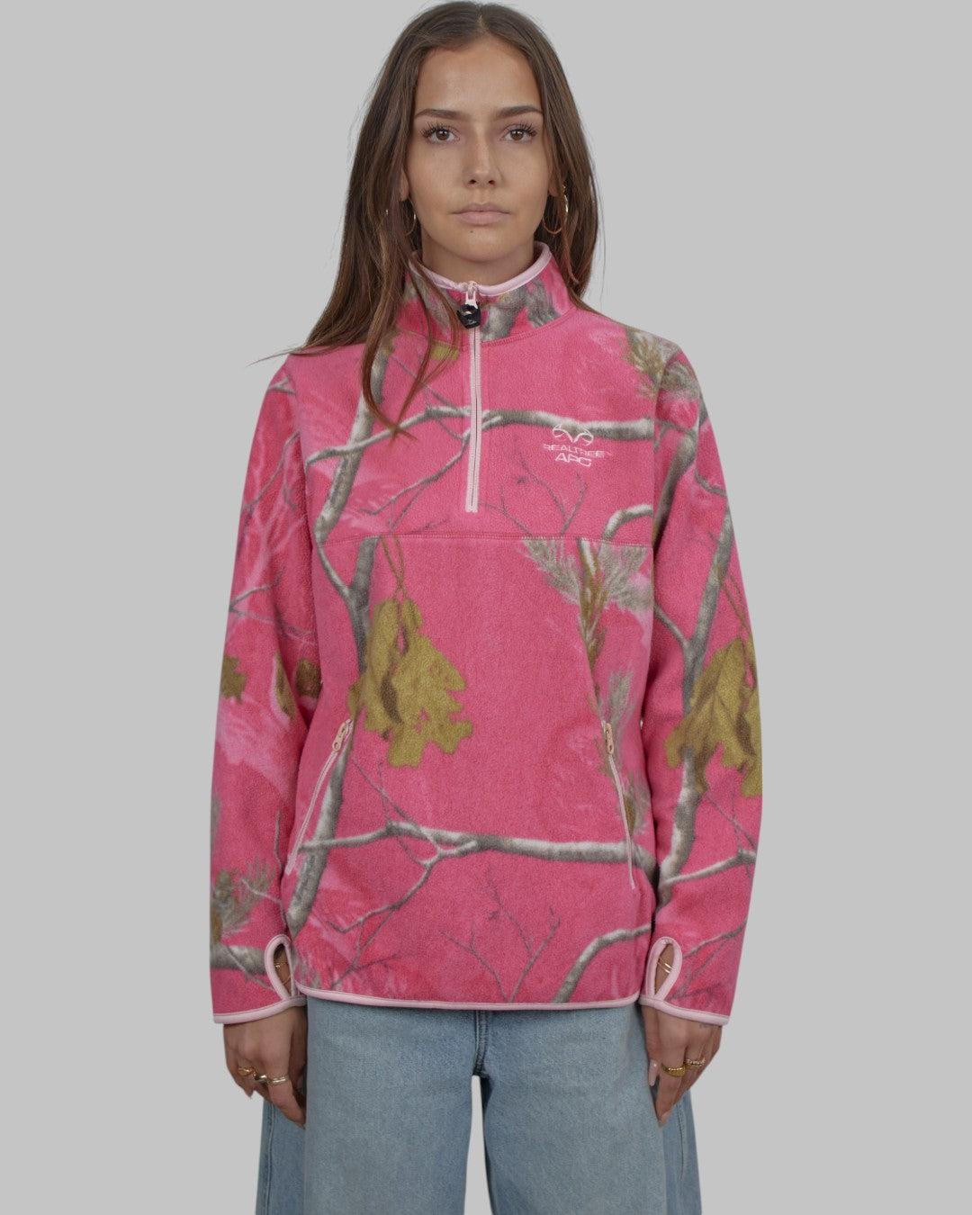 (M) 00s Hunting Camo Fleece
