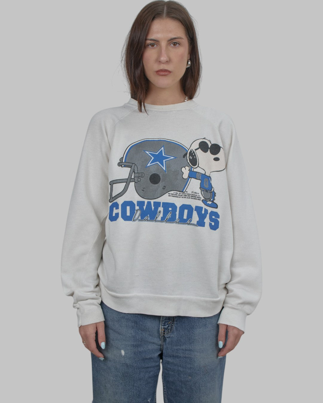 (M) 80s Snoopy Cowboys