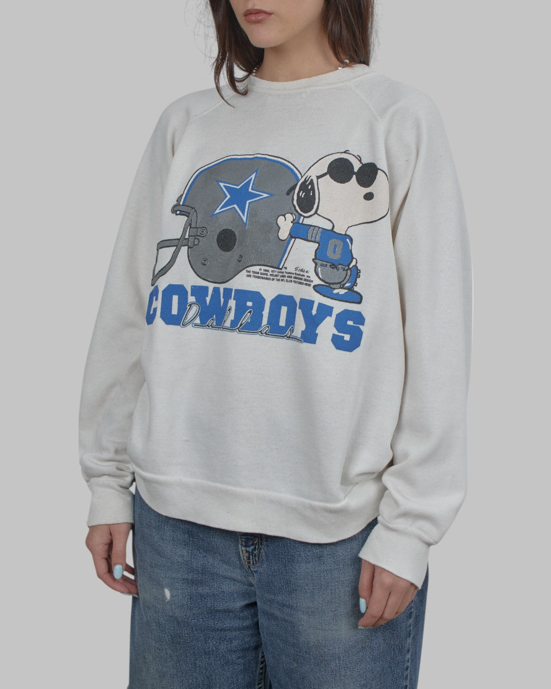 (M) 80s Snoopy Cowboys