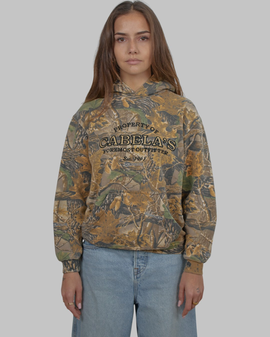 (XS/S) 00s Hunting Camo Cabela's