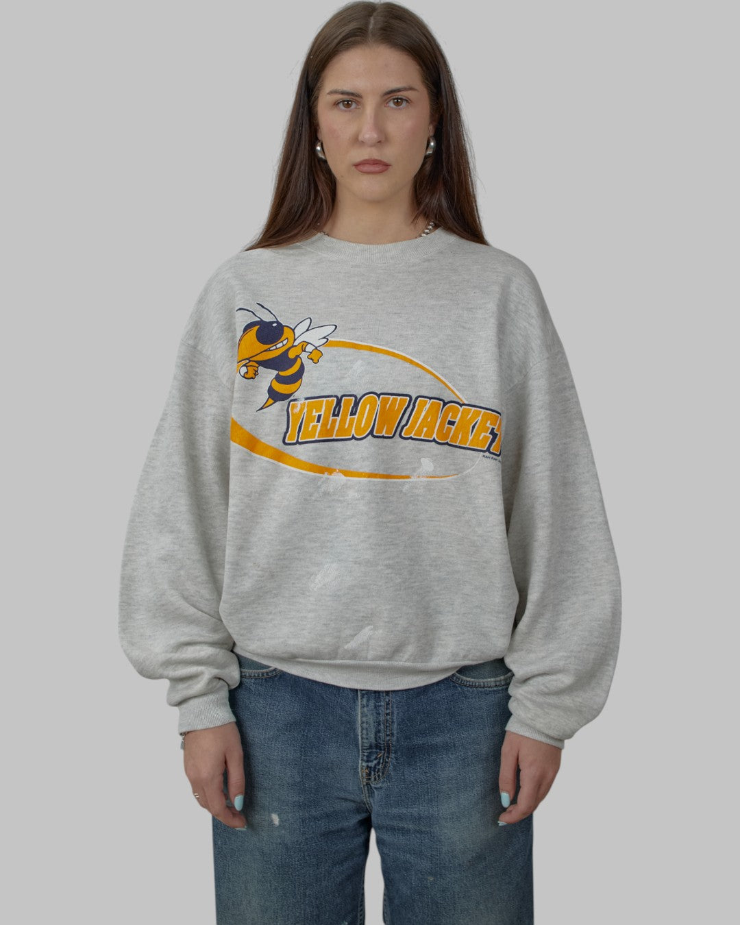(S/M) 90s Georgia Tech Yellow Jackets