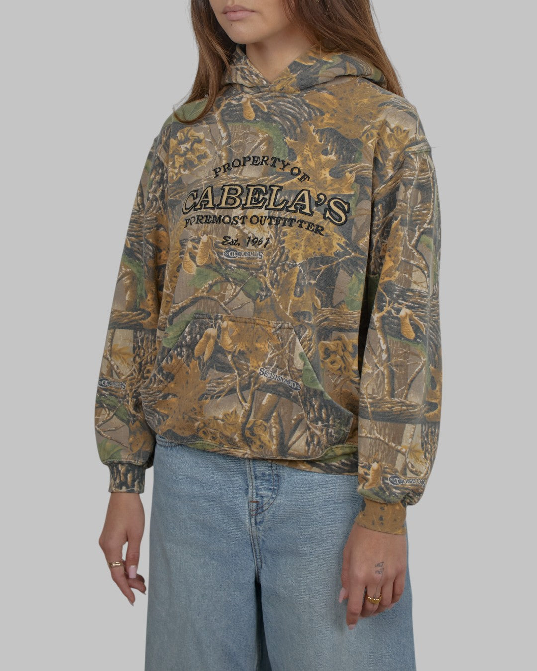 (XS/S) 00s Hunting Camo Cabela's