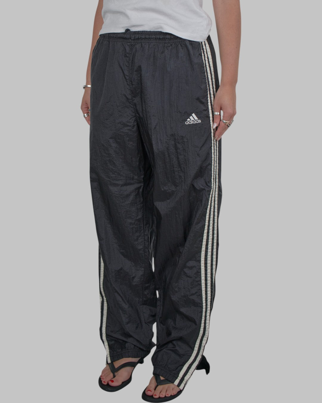 (L) 90s Adidas Track Pants