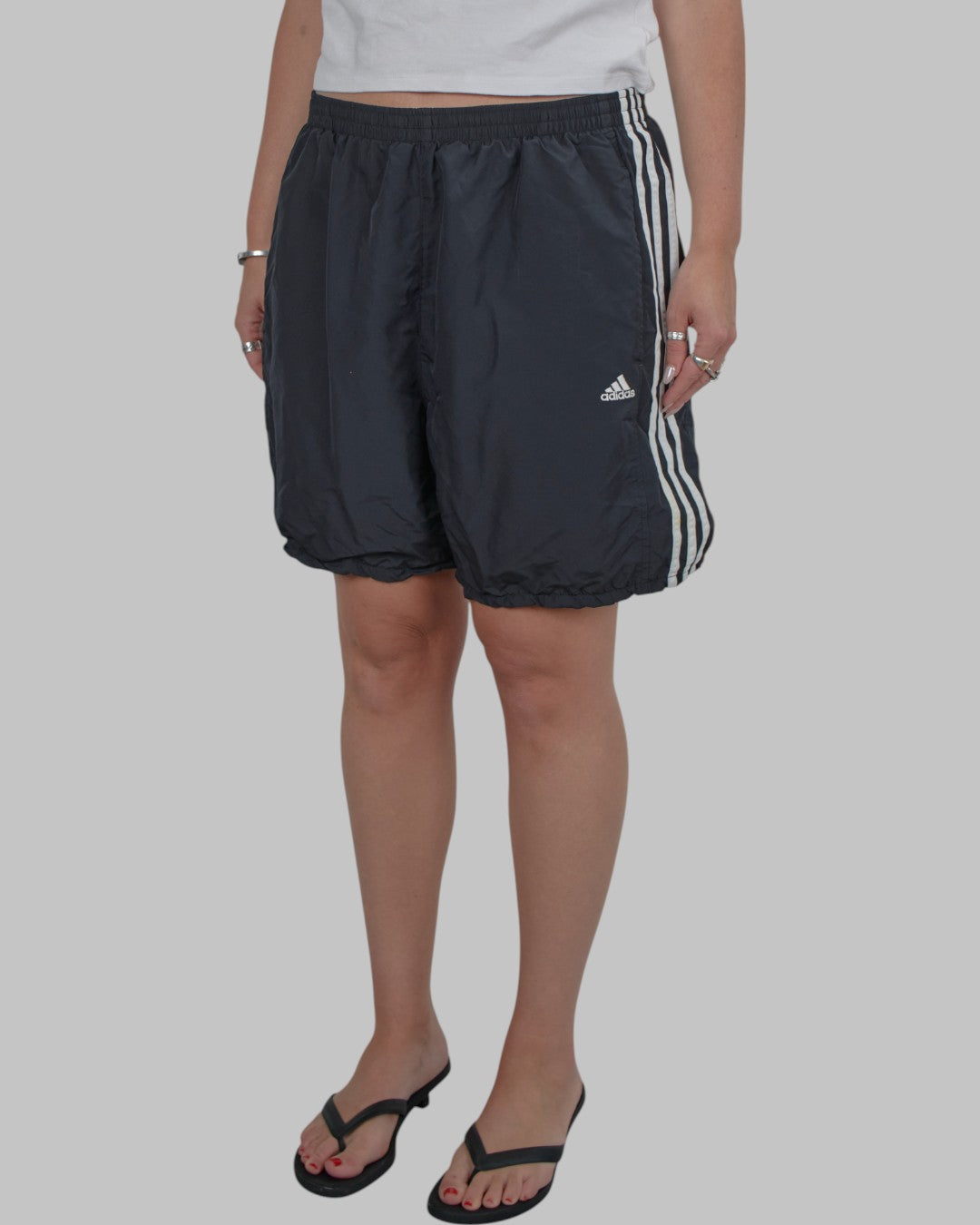 (L) 90s Adidas Track Shorts