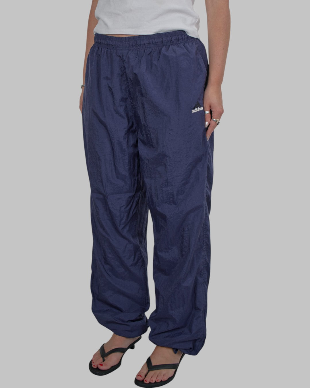 (L) 90s Adidas Track Pants