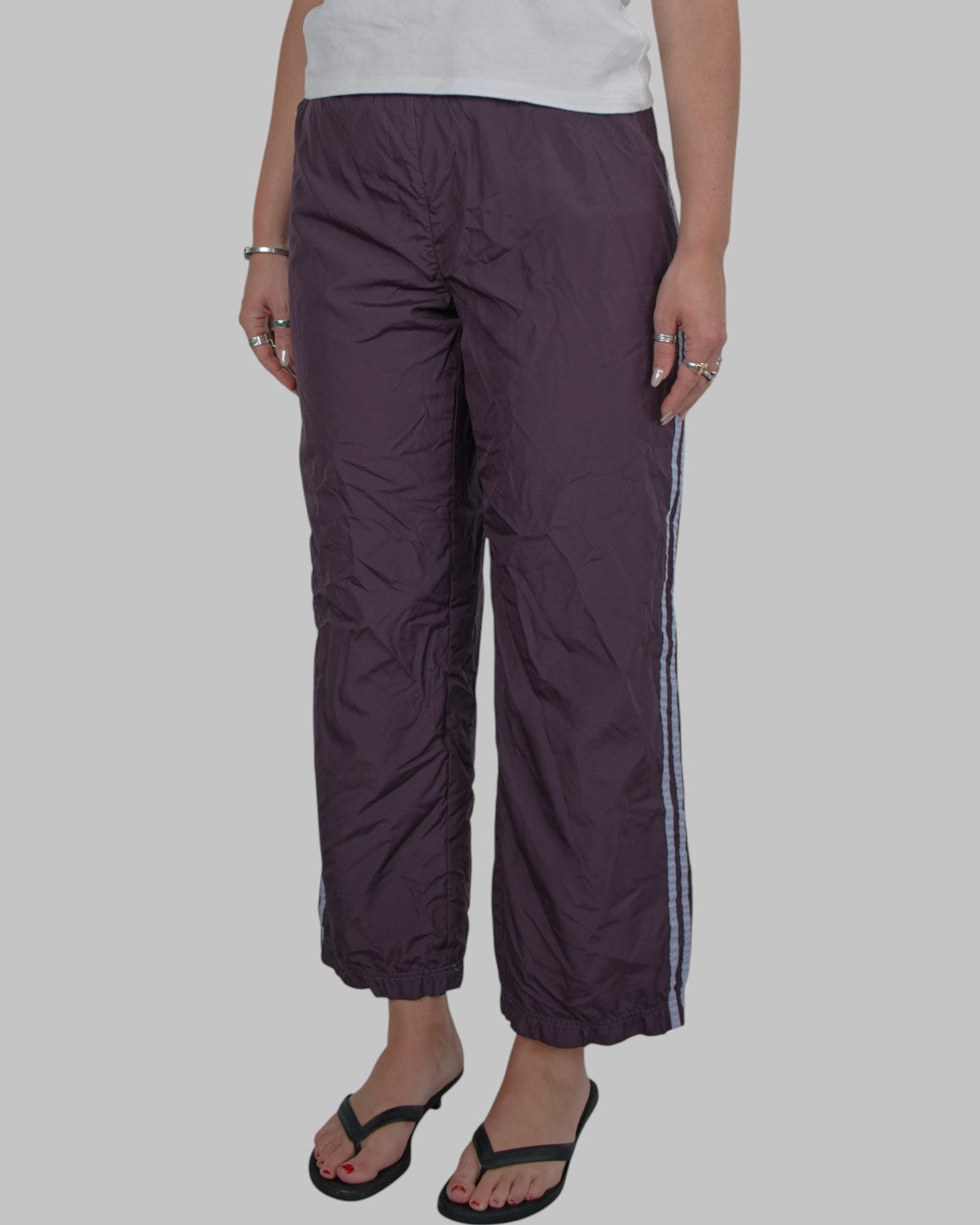 (L) 00s Adidas Track Capris