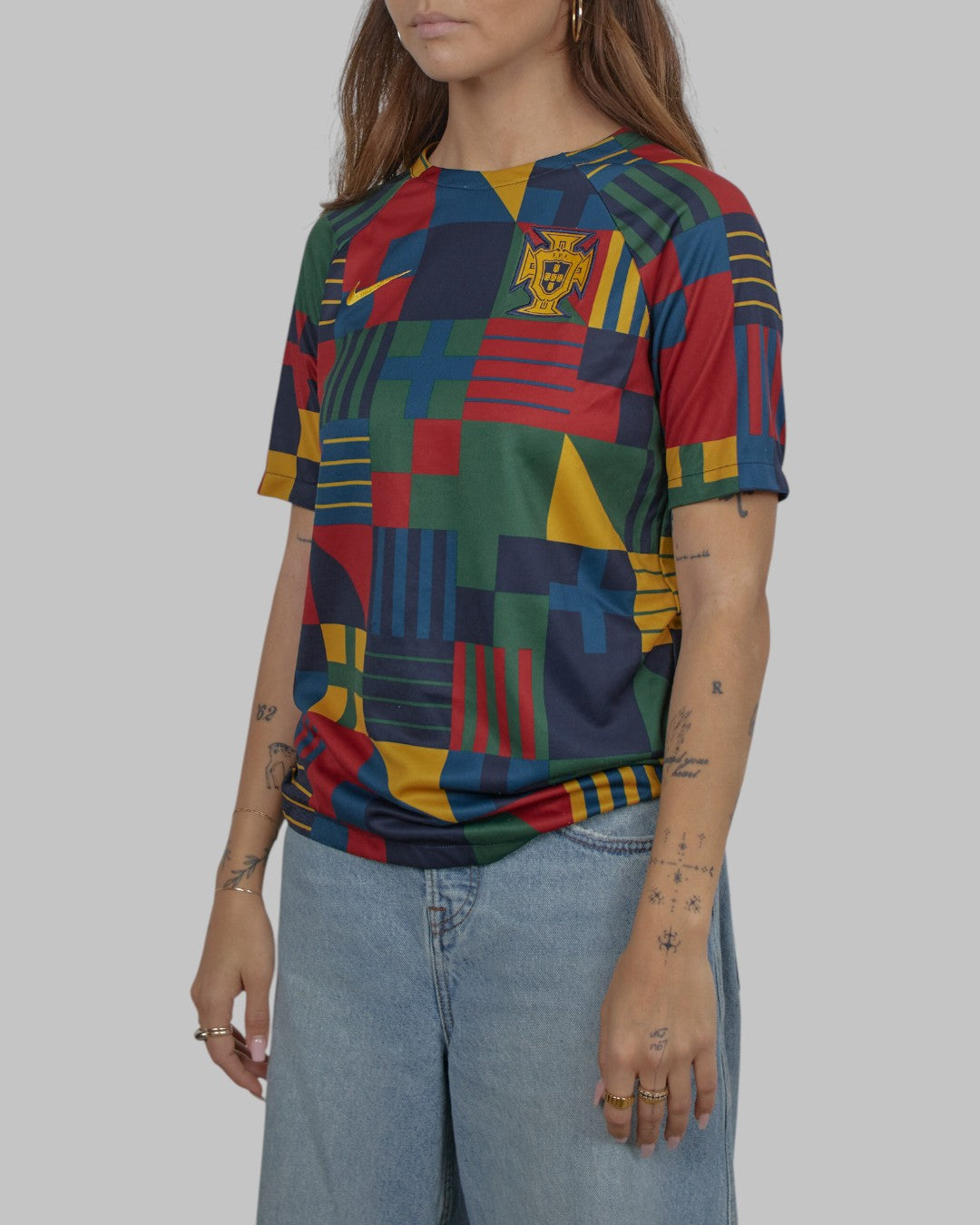 (S) 00s Portugal Nike Soccer Jersey