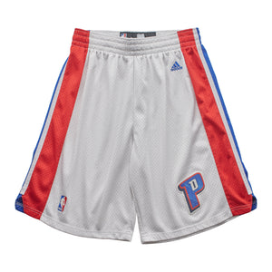 (L) 90s Detroit Pistons Basketball Shorts