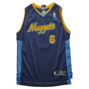 (S) 00s Denver Nuggets Basketball Jersey