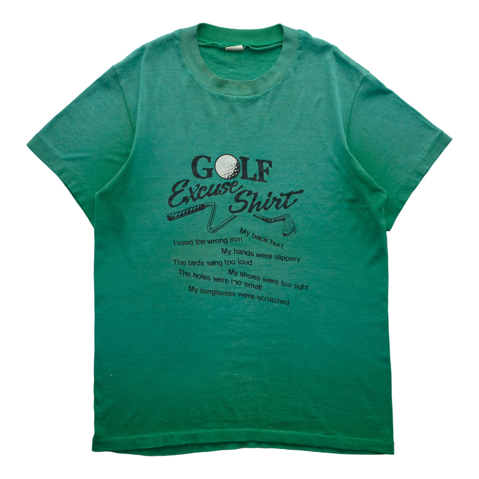 (S) 80s Golf Excuses Shirt
