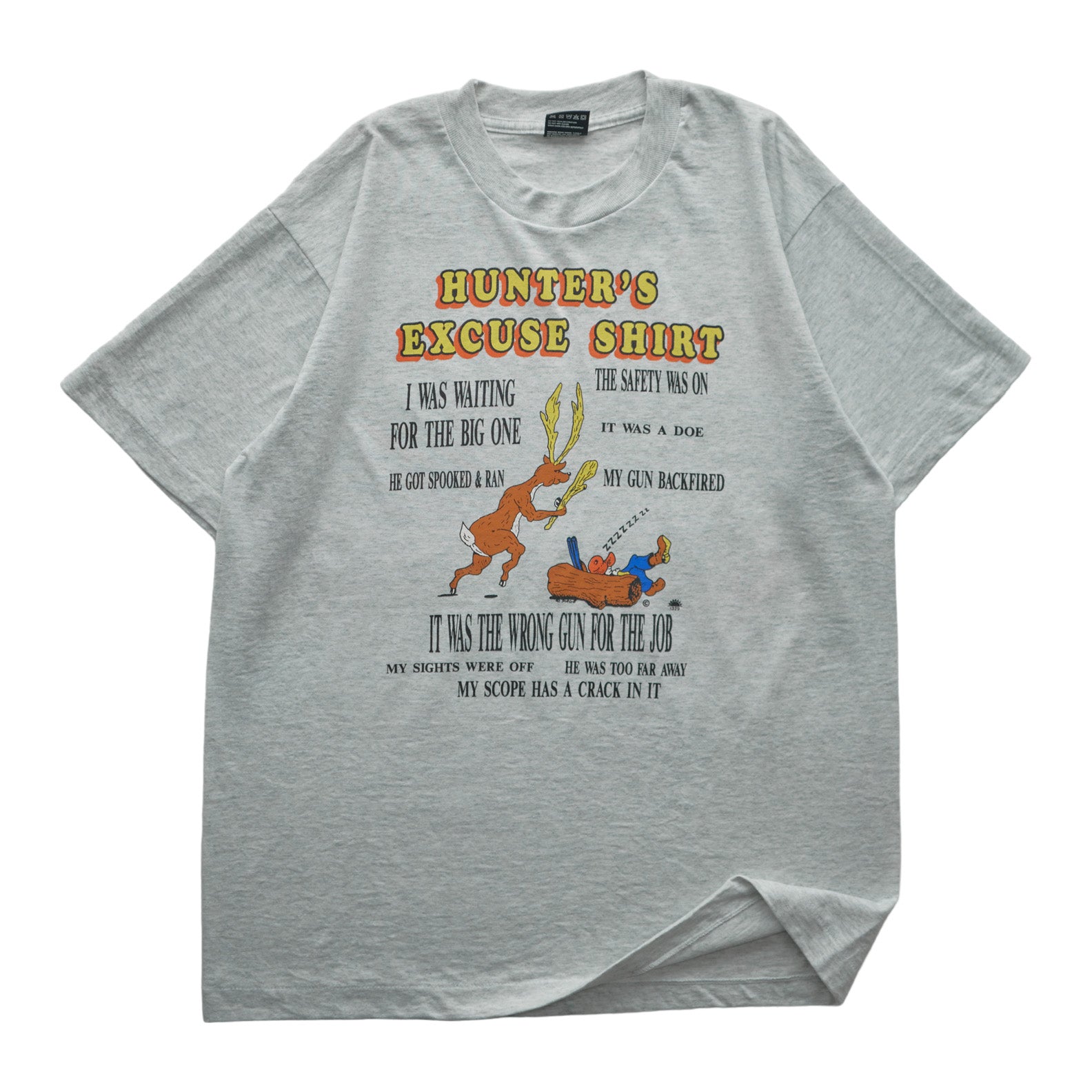 (M/L) 90s Hunters Excuse Shirt
