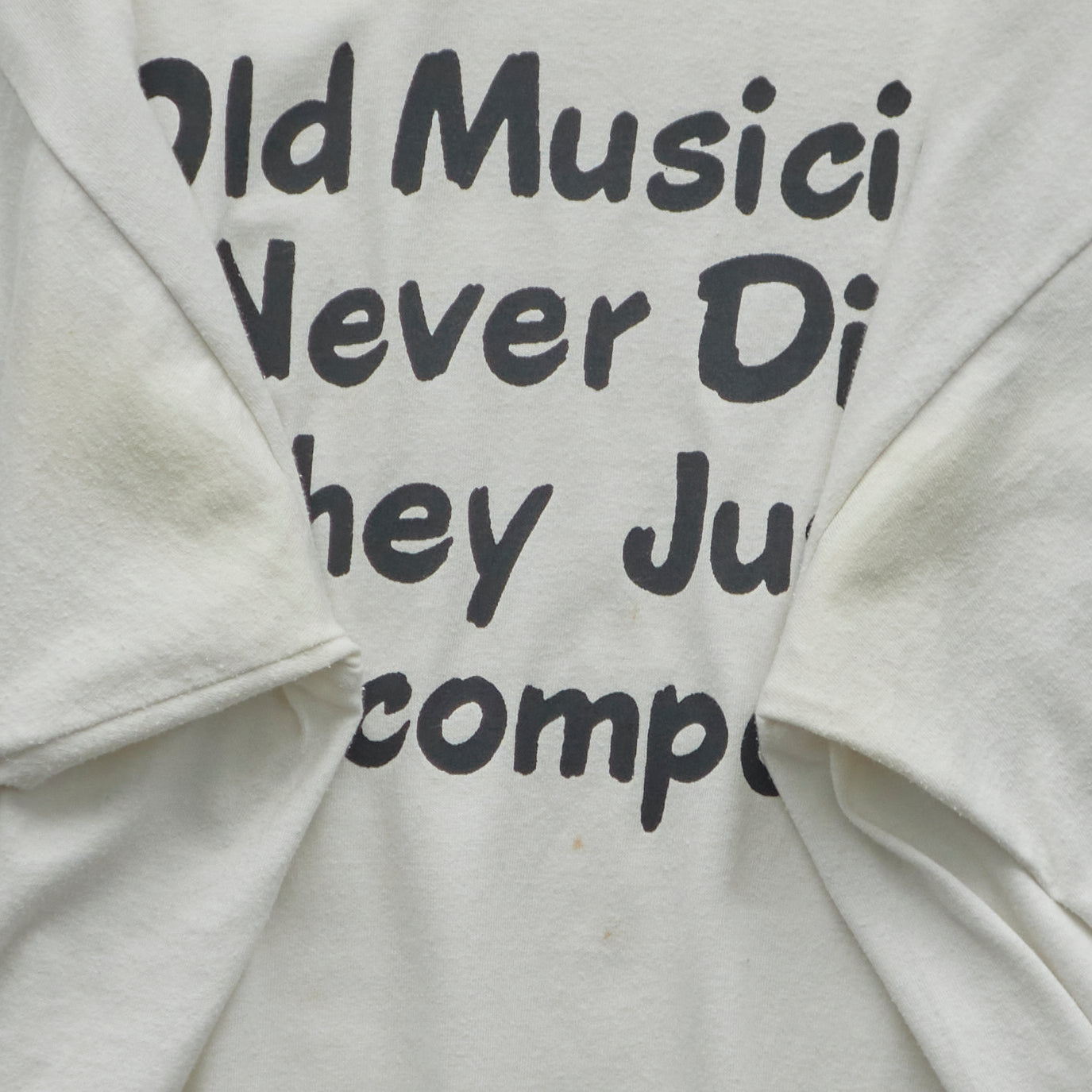(XL/XXL) 90s Old Musicians Never Die
