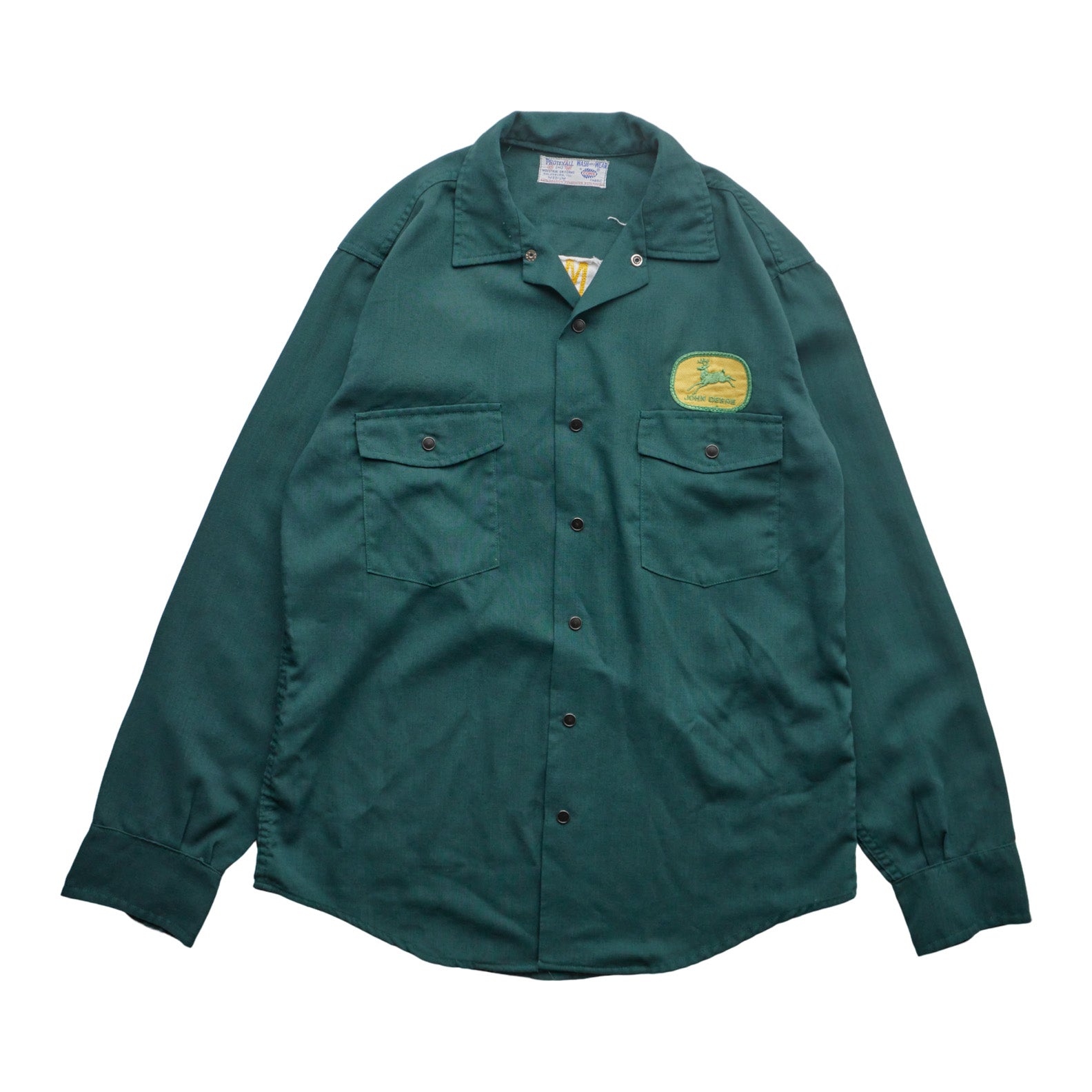 (S) 70s John Deere Work Shirt