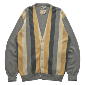 (M) 60s Striped Cardigan