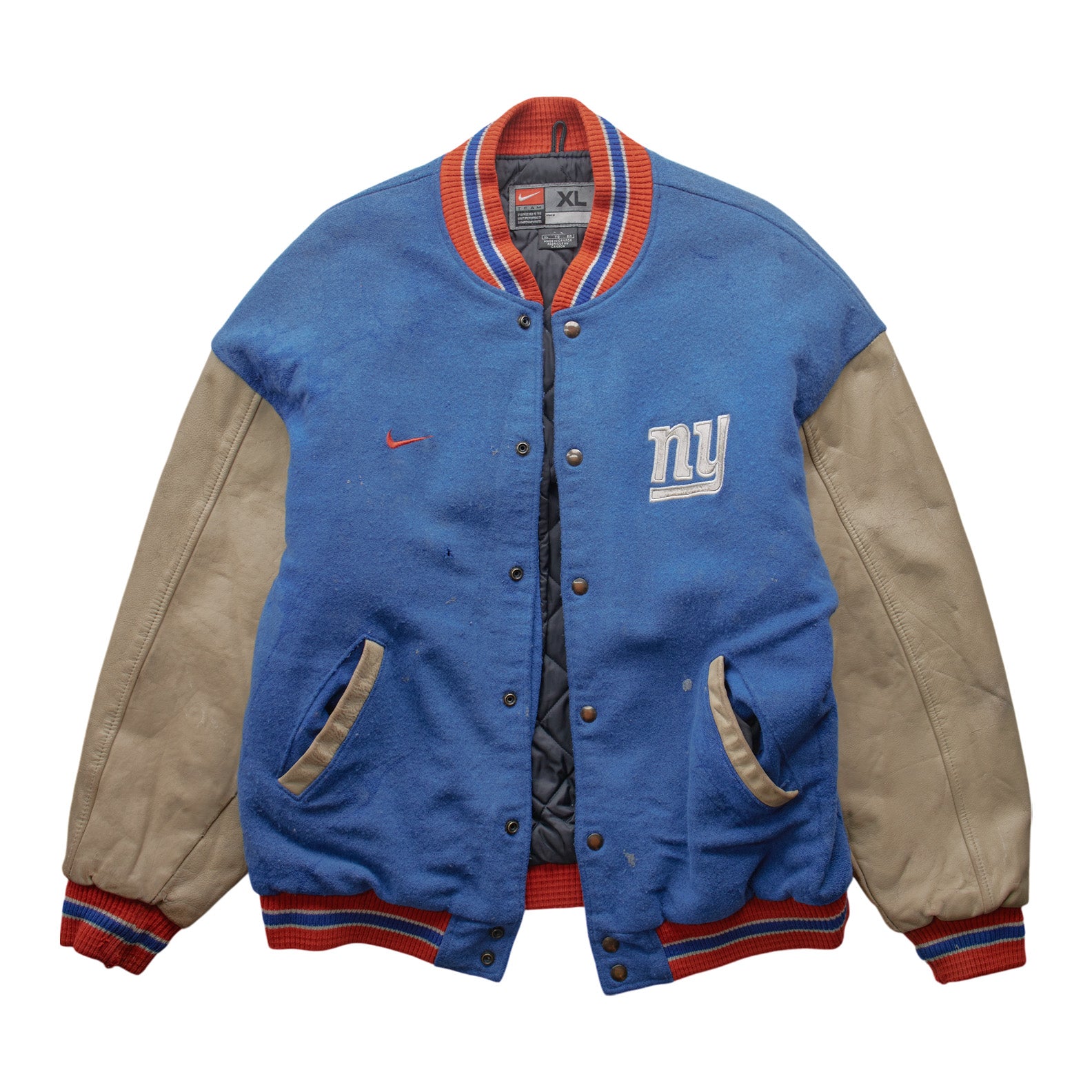 (M/L) 90s New York Giants Nike Bomber Jacket