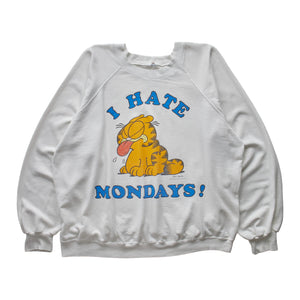 (S/M) 80s I Hate Mondays Garfield