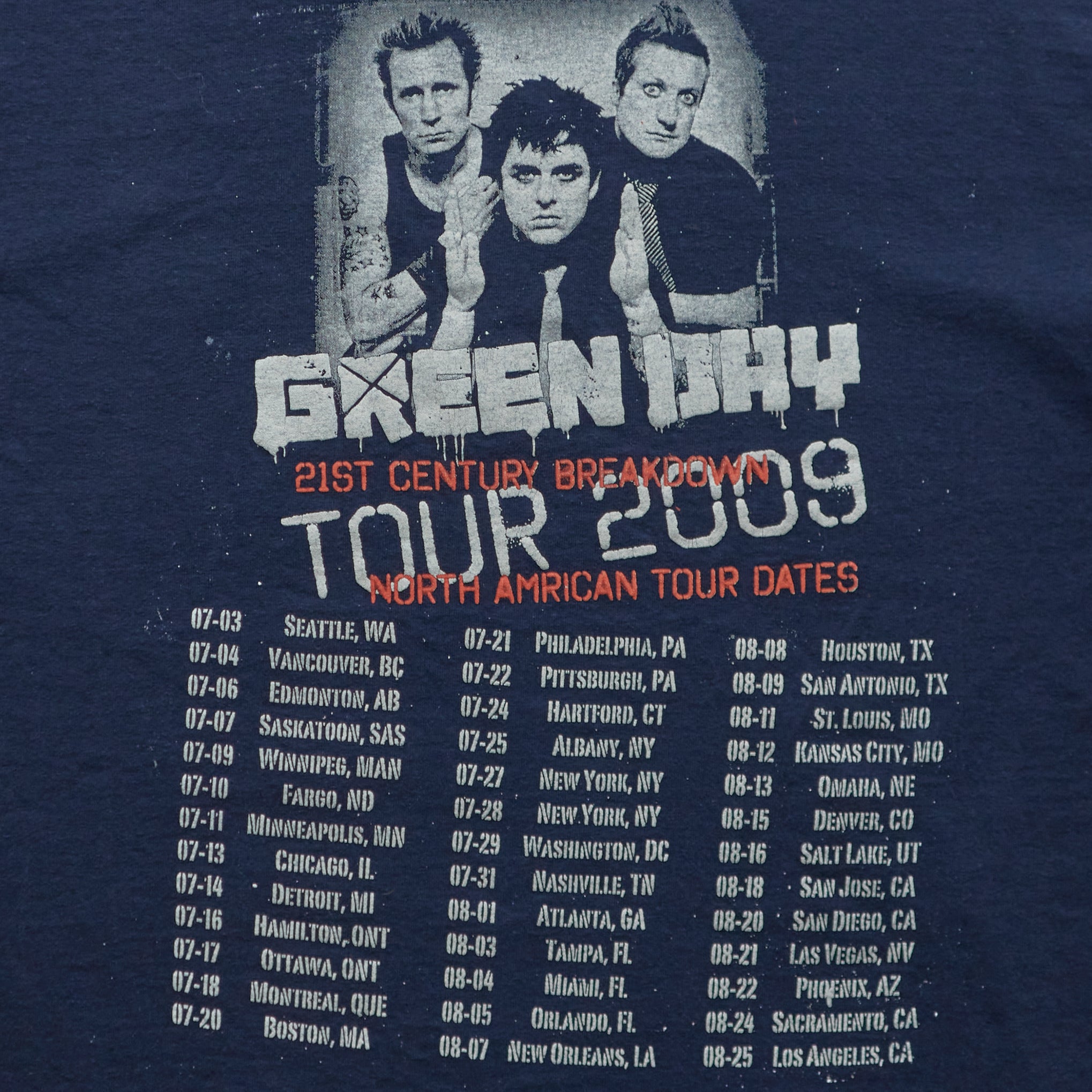 (M/L) 2009 Green Day