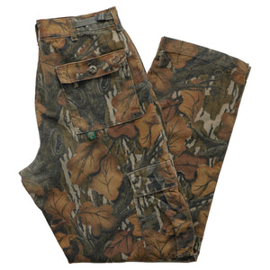 (S/M) 90s Camo Cargo Pants
