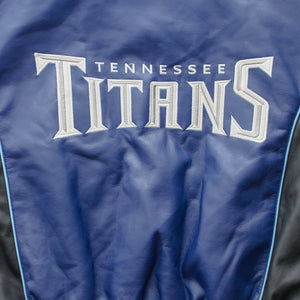 (L) 00s Tennessee Titans Leather Jacket