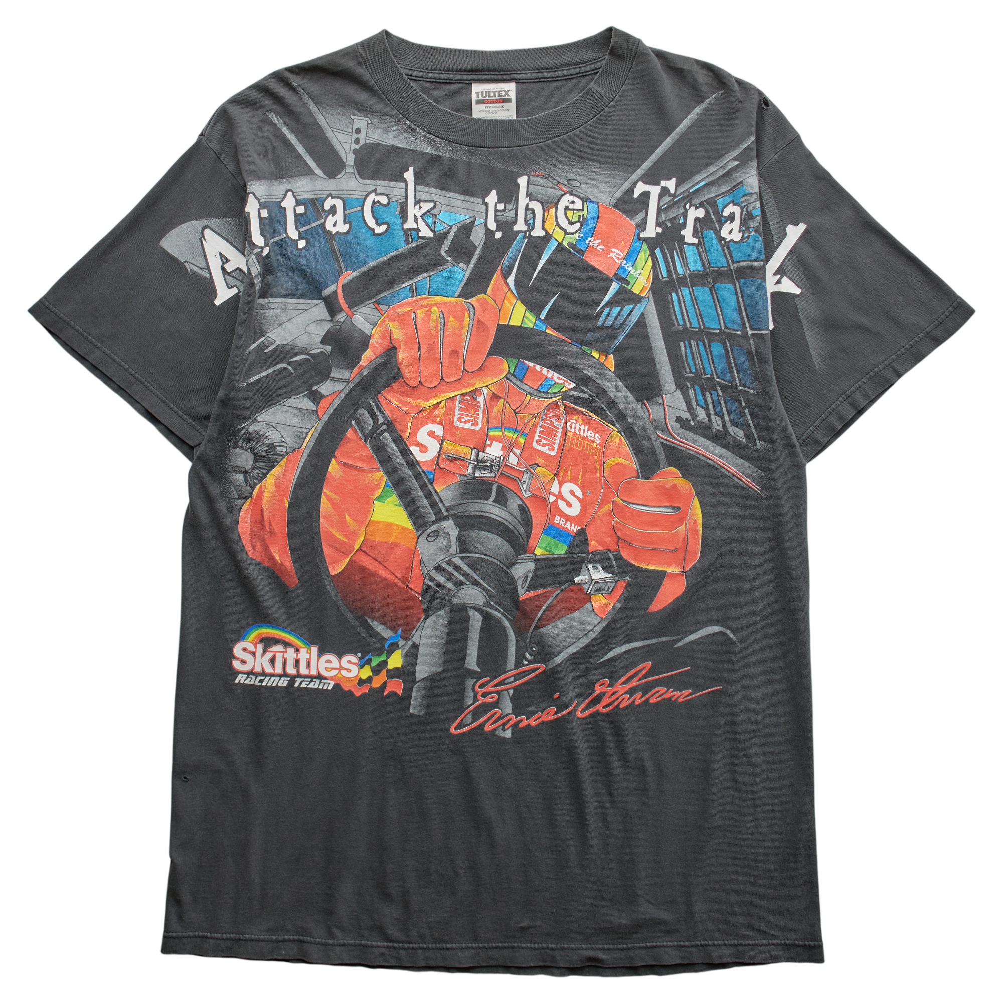 (XL) 90s Skittles Racing Team