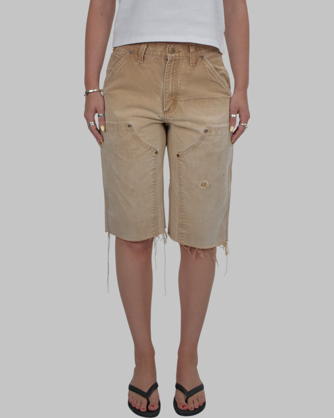(27”) 90s Carhartt Double Knee Shorts