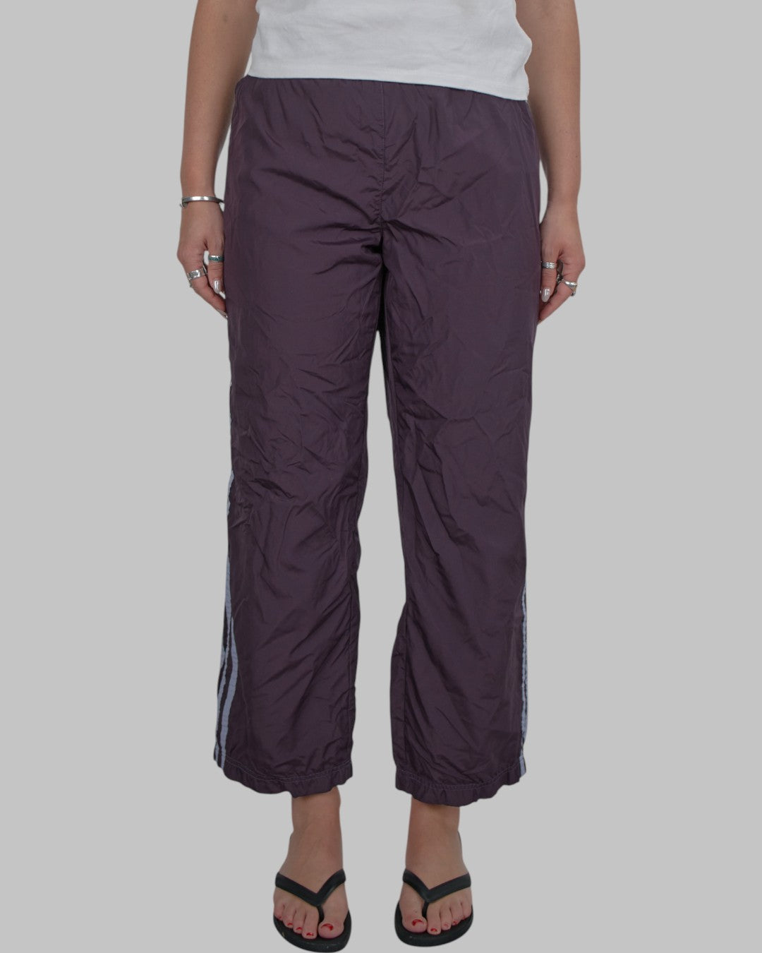 (L) 00s Adidas Track Capris