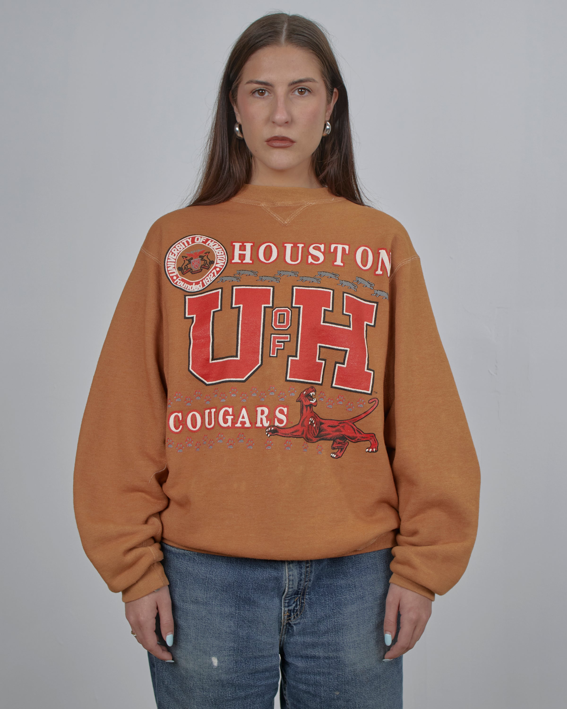 (L) 90s Houston Cougars
