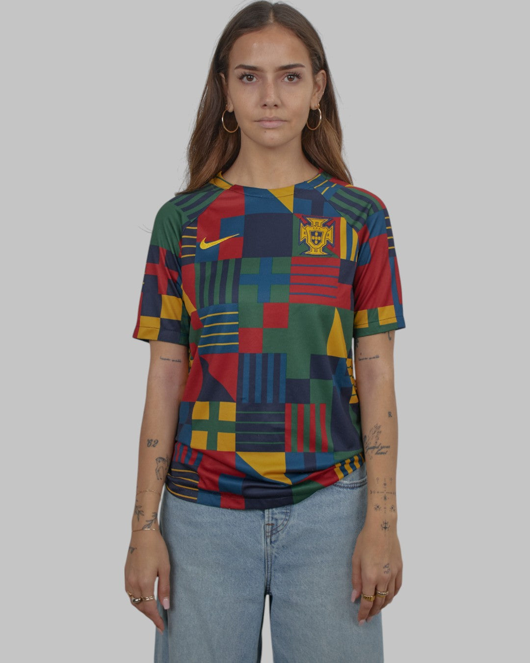 (S) 00s Portugal Nike Soccer Jersey