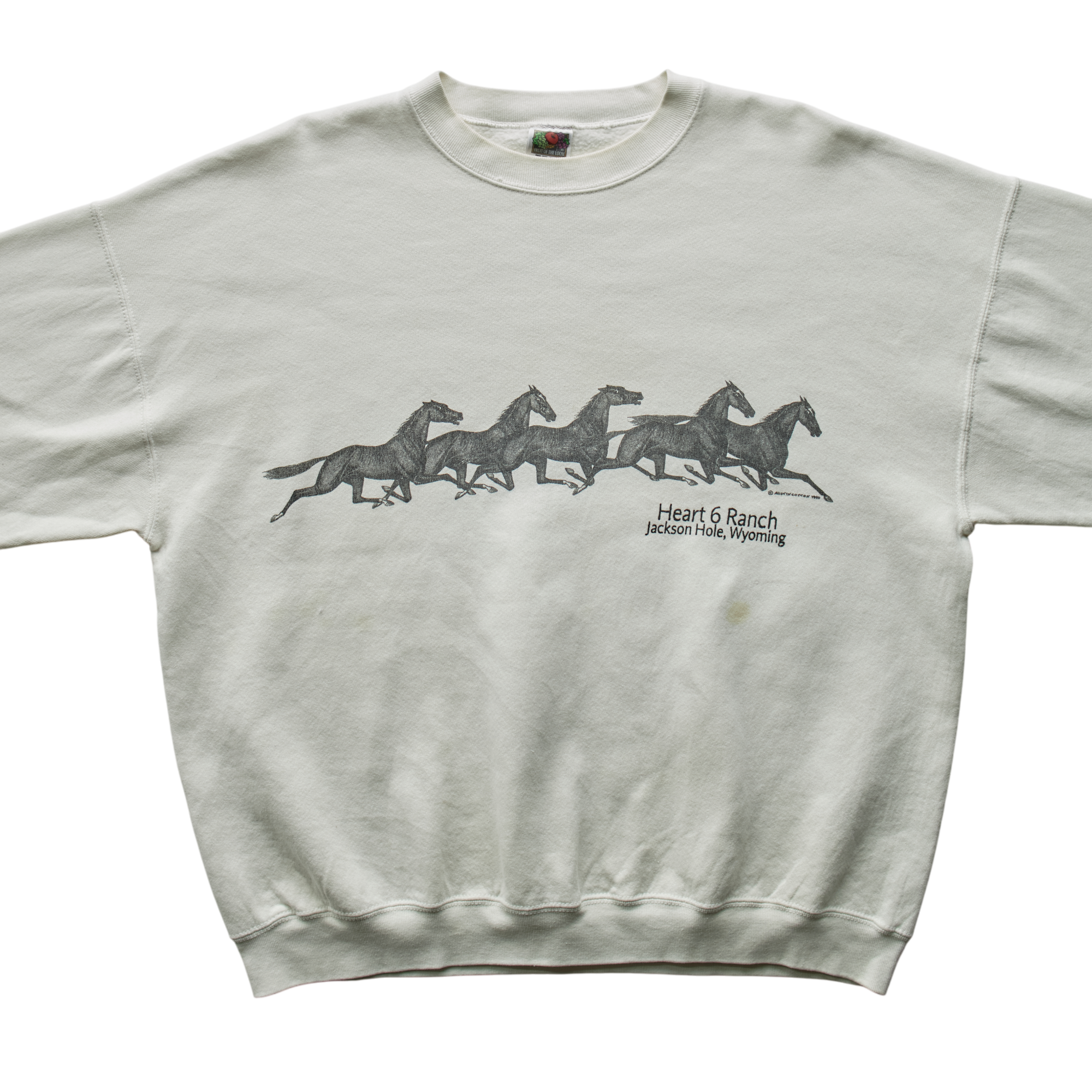 (M) 90s Heart 6 Ranch Jackson hole Wyoming